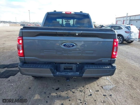 2023 Ford F-150 XL with VIN 1FTEW1EPXPFB48020, listed as a IAAI auction lot 41219055 with 7,405 mi miles. Bid and sale history available at carsss.com. Image 16.