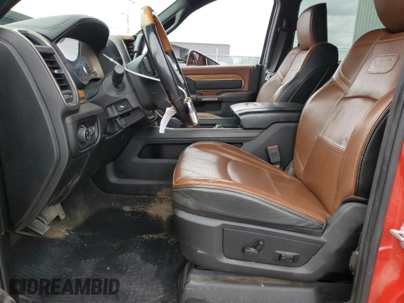 2020 Ram 2500 Laramie Longhorn with VIN 3C6UR5GL5LG226868, listed as a Copart auction lot 70624324 with 140,861 mi miles and Salvage title. Bid and sale history available at DreamBid. Image 7.