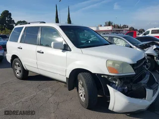 2003 Honda Pilot EX with VIN 2HKYF186X3H589128, listed as a IAAI auction lot 41546551 with 144,365 mi miles. Bid and sale history available at carsss.com. Image 13.