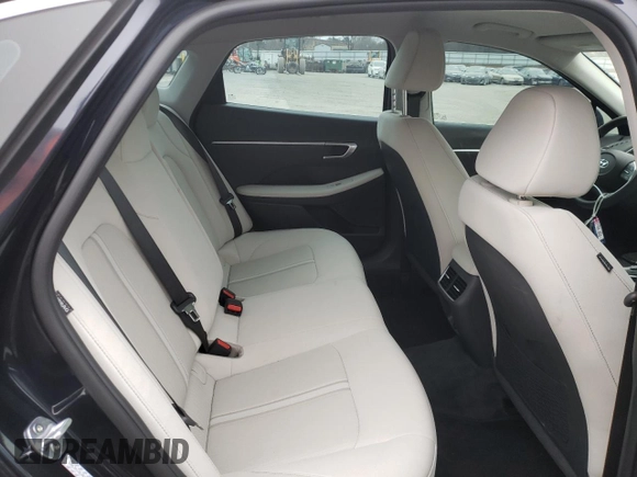 2020 Hyundai Sonata Hybrid Ultimate with VIN KMHL34JJ6LA015602, listed as a Copart auction lot 44443473 with 54,820 mi miles. Bid and sale history available at carsss.com. Image 10.