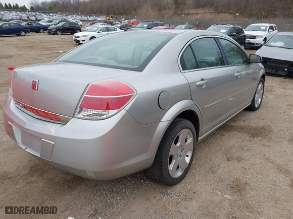 2007 Saturn Aura XE with VIN 1G8ZS57N37F253217, listed as a IAAI auction lot 41901571 with 123,527 mi miles. Bid and sale history available at carsss.com. Image 4.