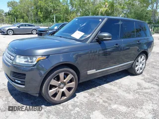 2016 Land Rover Range Rover Supercharged z VIN SALGS2EF9GA281861, wystawiony jako IAAI lot #42256971 z przebiegiem 55 955 mil mil oraz . Historia ofert i sprzedaży dostępna na DreamBid. Obrazek 2.
