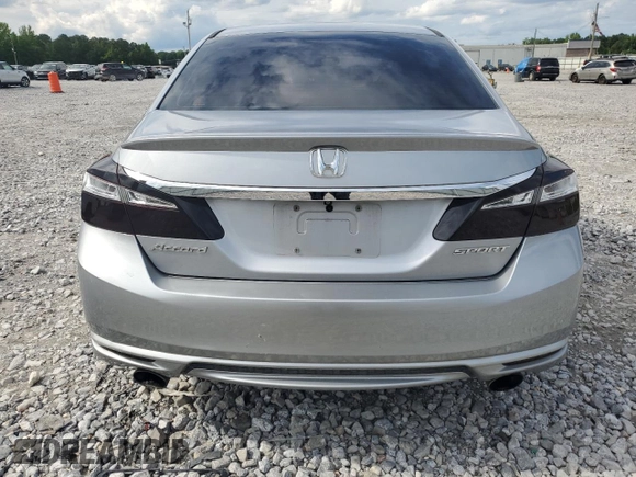 2016 Honda Accord Sport с VIN 1HGCR2F5XGA243984, выставлен на аукционе Copart как лот 56485695 с пробегом 258 037 миль миль и Списание • Salvage title. История ставок и продаж доступна на DreamBid. Изображение 6.
