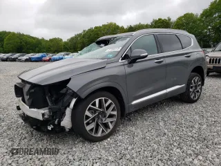 2023 Hyundai Santa Fe Calligraphy with VIN 5NMS5DALXPH630368, listed as a Copart auction lot 57386375 with 9,026 mi miles and Salvage title. Bid and sale history available at DreamBid. Image 1.