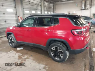 2018 Jeep Compass Trailhawk with VIN 3C4NJDDB5JT307366, listed as a IAAI auction lot 41839273 with 103,585 mi miles and . Bid and sale history available at carsss.com. Image 14.