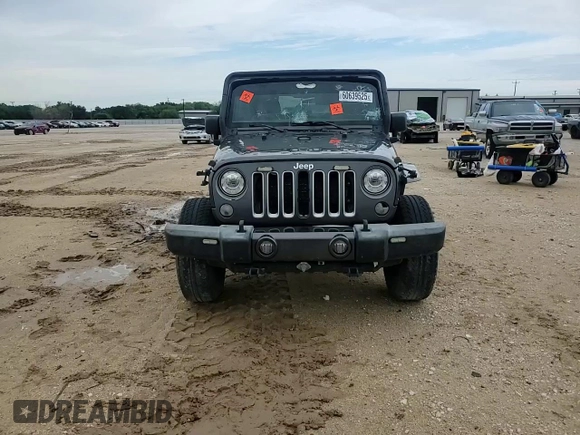 2017 Jeep Wrangler Sahara with VIN 1C4AJWBG4HL670837, listed as a Copart auction lot 60639525 with 153,049 mi miles and Salvage title. Bid and sale history available at DreamBid. Image 13.