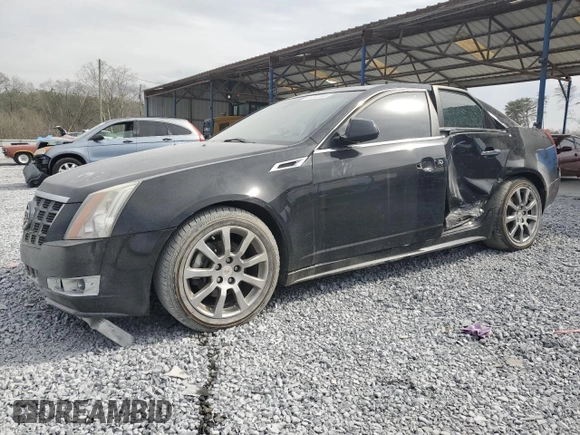 2012 Cadillac CTS Sedan Luxury with VIN 1G6DG5E52C0128049, listed as a Copart auction lot 46292085 with 125,705 mi miles and Salvage Title. Bid and sale history available at carsss.com. Image 1.