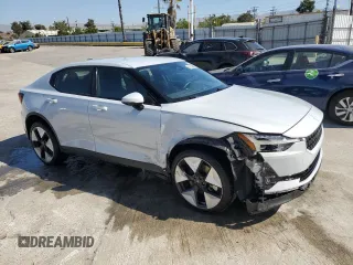 2023 Polestar 2 with VIN YSMED3KA8PL133491, listed as a Copart auction lot 70087134 with 41,754 mi miles and Clean Title. Bid and sale history available at carsss.com. Image 4.