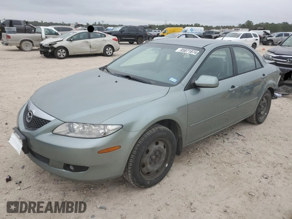 2004 Mazda 6 i with VIN 1YVFP80C045N21964, listed as a Copart auction lot 85071874 with 229,049 mi miles and Salvage Title. Bid and sale history available at DreamBid. Image 1.