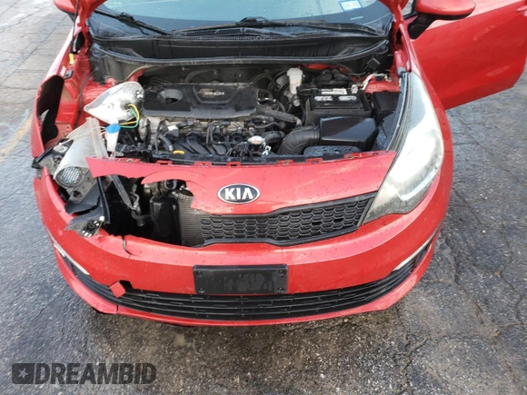 2017 Kia Rio LX with VIN KNADM4A38H6049667, listed as a Copart auction lot 80055054 with 77,445 mi miles and Clean Title. Bid and sale history available at carsss.com. Image 11.
