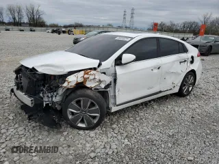 2017 Hyundai Ioniq Limited with VIN KMHC05LC5HU025914, listed as a Copart auction lot 88855525 with 113,868 mi miles and Clean Title. Bid and sale history available at DreamBid. Image 1.