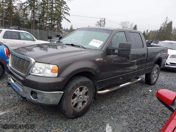 2007 Ford F-150 XLT with VIN 1FTPW14V27FA81339, listed as a IAAI auction lot 41594228 with 140,012 mi miles. Bid and sale history available at carsss.com. Image 14.