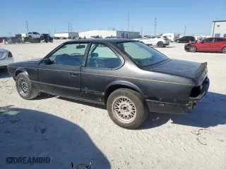 1987 BMW 6 Series 635CSi with VIN WBAEC8405H3265364, listed as a Copart auction lot 42155565 with 167,661 mi miles and Clean Title. Bid and sale history available at carsss.com. Image 2.