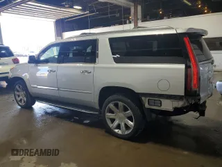 2019 Cadillac Escalade ESV Luxury with VIN 1GYS4HKJ9KR159805, listed as a Copart auction lot 54040405 with 89,302 mi miles and Salvage title. Bid and sale history available at DreamBid. Image 2.