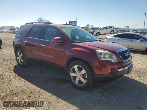 2011 GMC Acadia SLT1 with VIN 1GKKRREDXBJ198358, listed as a Copart auction lot 46448755 with 120,514 mi miles and Salvage Title. Bid and sale history available at carsss.com. Image 4.