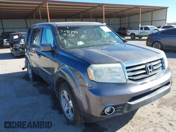 2015 Honda Pilot EX-L z VIN 5FNYF3H58FB029100, wystawiony jako IAAI lot #41856835 z przebiegiem 131 222 mil mil oraz . Historia ofert i sprzedaży dostępna na DreamBid. Obrazek 1.