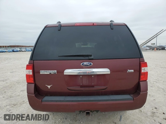 2013 Ford Expedition Max Limited with VIN 1FMJK1K51DEF11640, listed as a Copart auction lot 46086005 with 265,981 mi miles and Clean title. Bid and sale history available at DreamBid. Image 6.