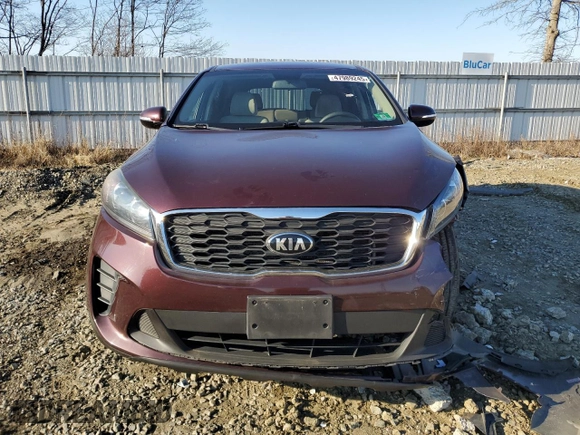 2019 Kia Sorento L with VIN 5XYPG4A3XKG448754, listed as a Copart auction lot 47989245 with 125,461 mi miles and Salvage Title. Bid and sale history available at DreamBid. Image 5.