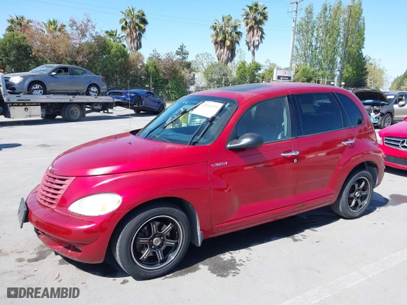 2003 Chrysler PT Cruiser GT with VIN 3C8FY78G13T567949, listed as a IAAI auction lot 42094335 with 1 mi miles. Bid and sale history available at carsss.com. Image 6.
