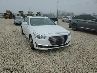 2017 Genesis G90 5.0L Ultimate with VIN KMHG54JH5HU029912, listed as a Copart auction lot 42926325 with 108,651 mi miles and Salvage Title. Bid and sale history available at carsss.com. Image 10.