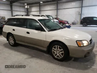2000 Subaru Legacy Outback with VIN 4S3BH6658Y7655596, listed as a Copart auction lot 43420625 with 292,367 mi miles and Salvage title. Bid and sale history available at DreamBid. Image 4.