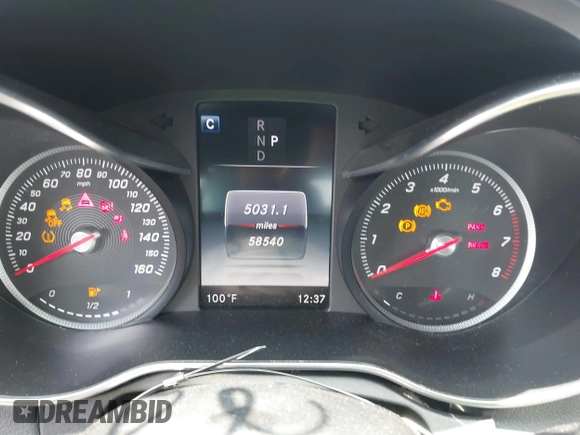 2018 Mercedes-Benz C 300 with VIN WDDWF4JB1JR357884, listed as a IAAI auction lot 42622048 with 58,540 mi miles and . Bid and sale history available at DreamBid. Image 7.