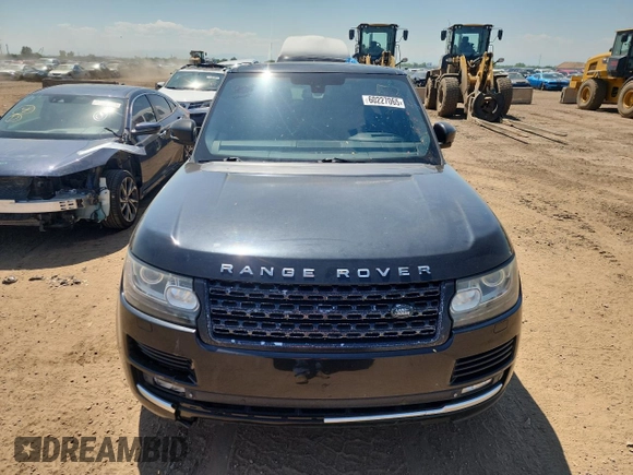 2015 Land Rover Range Rover Supercharged with VIN SALGS2TF1FA215158, listed as a Copart auction lot 60227065 with 97,737 mi miles and Clean title. Bid and sale history available at DreamBid. Image 5.