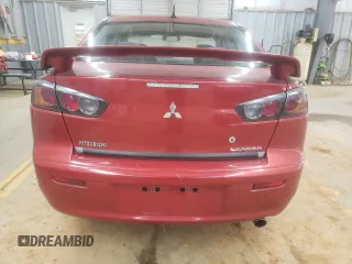 2011 Mitsubishi Lancer GTS with VIN JA32U8FW9BU025481, listed as a Copart auction lot 88100745 with 117,975 mi miles and Salvage Title. Bid and sale history available at carsss.com. Image 6.