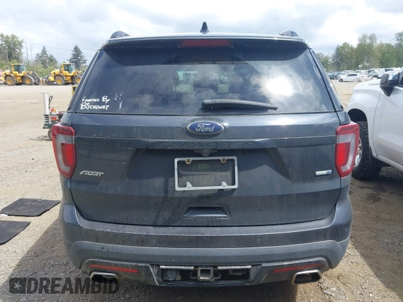 2017 Ford Explorer Sport z VIN 1FM5K8GT4HGA62529, wystawiony jako IAAI lot #42251372 z przebiegiem 75 099 mil mil oraz . Historia ofert i sprzedaży dostępna na DreamBid. Obrazek 15.