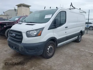 2020 Ford Transit Cargo with VIN 1FTYE1Y87LKA39598, listed as a IAAI auction lot 40989107 with 267,407 mi miles and . Bid and sale history available at DreamBid. Image 19.