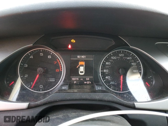 2012 Audi A4 Premium Plus z VIN WAUFFAFL7CA084460, wystawiony jako Copart lot #88583125 z przebiegiem 102 715 mil mil oraz Nie do naprawy • Non repairable. Historia ofert i sprzedaży dostępna na DreamBid. Obrazek 9.