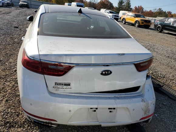 2019 Kia Cadenza Technology with VIN KNALC4J13K5164610, listed as a Copart auction lot 77636284 with 48,268 mi miles and Salvage Title. Bid and sale history available at carsss.com. Image 6.