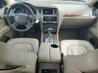 2013 Audi Q7 Premium Plus with VIN WA1LGAFE3DD016008, listed as a Copart auction lot 60279605 with 99,266 mi miles and Salvage title. Bid and sale history available at DreamBid. Image 8.