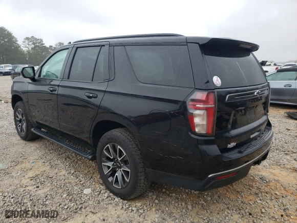 2021 Chevrolet Tahoe Z71 with VIN 1GNSKPKDXMR366780, listed as a Copart auction lot 47594175 with 68,836 mi miles and Salvage Title. Bid and sale history available at carsss.com. Image 2.