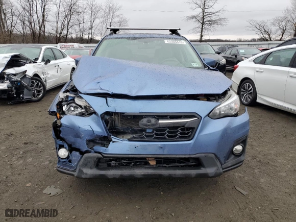 2020 Subaru Crosstrek Premium with VIN JF2GTAEC5LH266412, listed as a Copart auction lot 43369415 with 159,008 mi miles and Salvage Title. Bid and sale history available at carsss.com. Image 5.