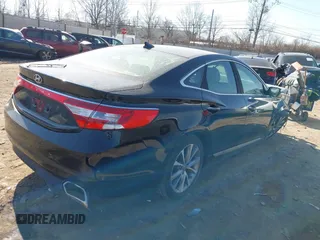 2016 Hyundai Azera with VIN KMHFG4JG5GA510143, listed as a IAAI auction lot 41776450 with Not Provided miles and . Bid and sale history available at DreamBid. Image 4.