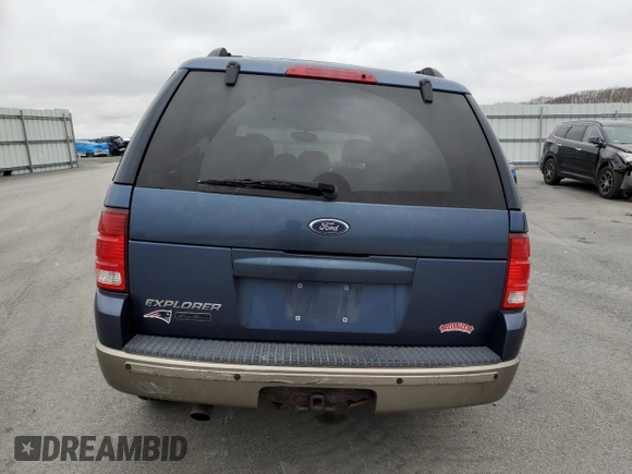 2003 Ford Explorer Eddie Bauer with VIN 1FMZU74K53ZB20582, listed as a Copart auction lot 85461414 with 111,416 mi miles and Non repairable. Bid and sale history available at DreamBid. Image 6.