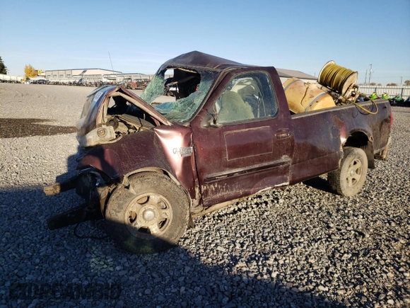2001 Ford F-150 XL with VIN 1FTRF17L31NA34241, listed as a Copart auction lot 76045554 with Not provided miles and Salvage title. Bid and sale history available at DreamBid. Image 1.
