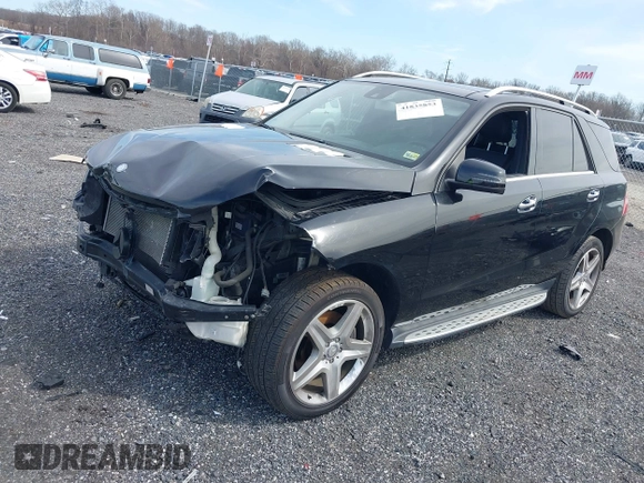 2015 Mercedes-Benz M 400 with VIN 4JGDA5GB9FA594766, listed as a IAAI auction lot 41835853 with 106,873 mi miles and . Bid and sale history available at DreamBid. Image 18.