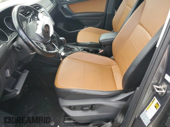 2018 Volkswagen Tiguan SEL with VIN 3VV3B7AX7JM005708, listed as a Copart auction lot 56431835 with 53,957 mi miles and Salvage title. Bid and sale history available at DreamBid. Image 7.