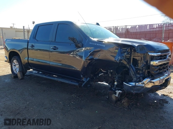 2024 Chevrolet Silverado 1500 LT with VIN 1GCPDKEK1RZ112047, listed as a IAAI auction lot 41686968 with 23,461 mi miles and . Bid and sale history available at DreamBid. Image 1.