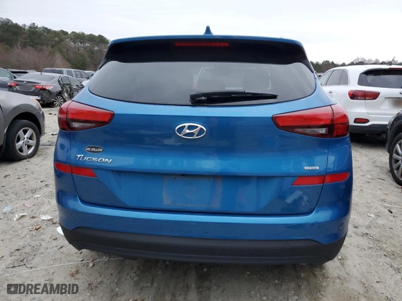 2020 Hyundai Tucson Value with VIN KM8J3CA4XLU098445, listed as a Copart auction lot 83205204 with 36,319 mi miles and Salvage Title. Bid and sale history available at carsss.com. Image 6.