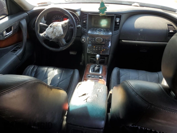 2010 Infiniti FX with VIN JN8AS1MW6AM851138, listed as a Copart auction lot 52698625 with 202,829 mi miles and Salvage title. Bid and sale history available at DreamBid. Image 8.