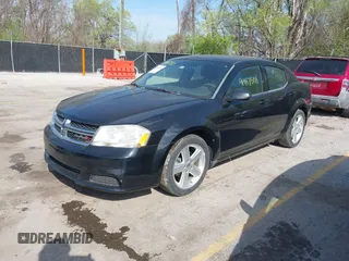 2013 Dodge Avenger SE with VIN 1C3CDZAB7DN519145, listed as a IAAI auction lot 41987503 with 122,121 mi miles and . Bid and sale history available at DreamBid. Image 2.