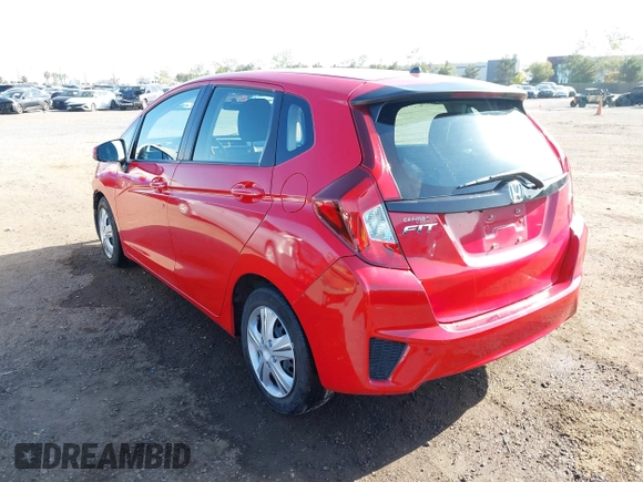2017 Honda Fit LX with VIN JHMGK5H56HS019530, listed as a IAAI auction lot 41956001 with 88,023 mi miles. Bid and sale history available at carsss.com. Image 3.