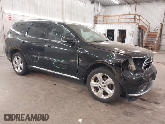 2014 Dodge Durango Limited z VIN 1C4RDJDG2EC532624, wystawiony jako IAAI lot #42271632 z przebiegiem 225 250 mil mil oraz . Historia ofert i sprzedaży dostępna na DreamBid. Obrazek 1.