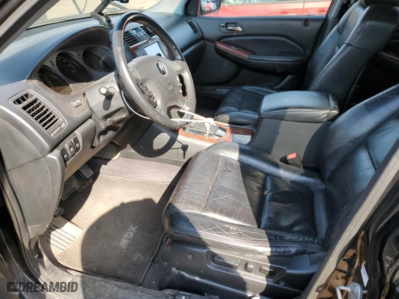 2004 Acura MDX Touring Pkg with VIN 2HNYD18674H534467, listed as a Copart auction lot 48970195 with 151,889 mi miles and Salvage Title. Bid and sale history available at carsss.com. Image 7.