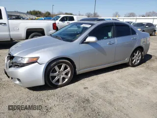 2005 Acura TSX with VIN JH4CL96935C018480, listed as a Copart auction lot 46292815 with 353,722 mi miles and Salvage Title. Bid and sale history available at carsss.com. Image 1.