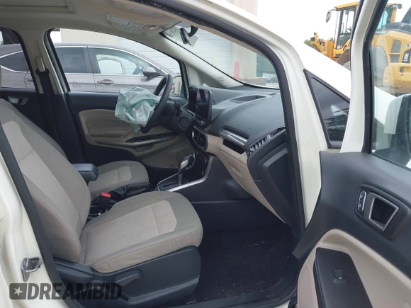 2021 Ford EcoSport SE with VIN MAJ3S2GE9MC448347, listed as a IAAI auction lot 42289292 with 39,874 mi miles and . Bid and sale history available at DreamBid. Image 5.