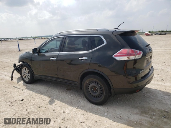 2014 Nissan Rogue SV with VIN 5N1AT2MT5EC805568, listed as a Copart auction lot 52109045 with 184,033 mi miles and Salvage Title. Bid and sale history available at carsss.com. Image 2.